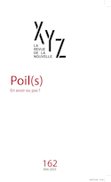 Revue XYZ de la nouvelle, no 162